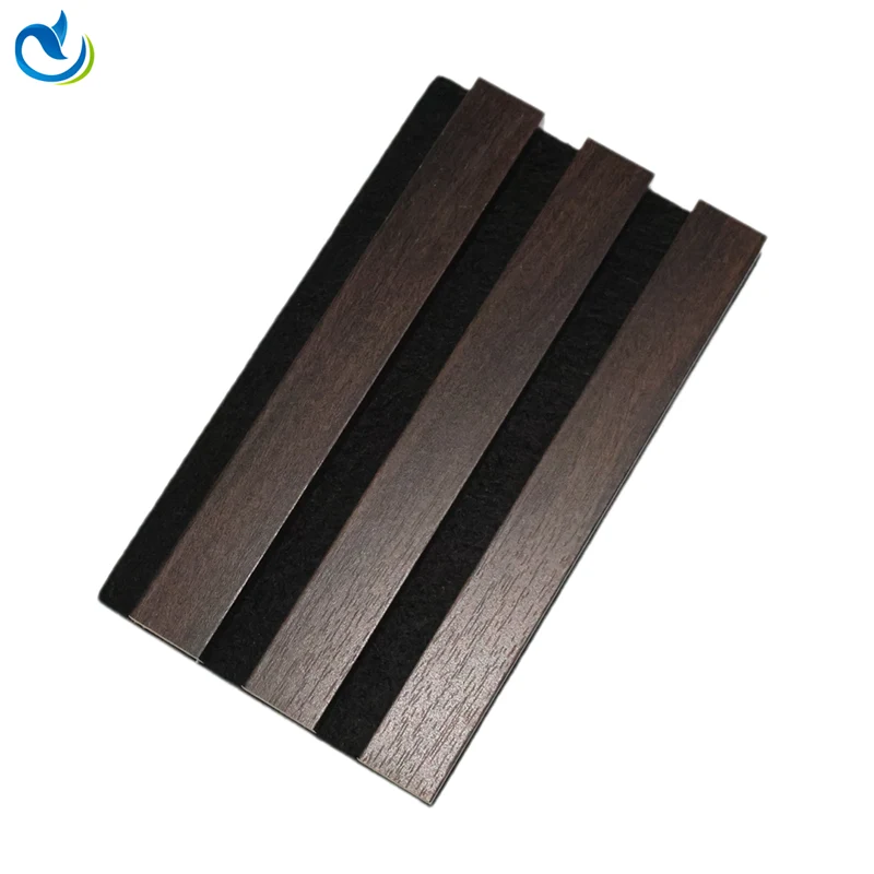 Bảng tường acoustic màu nâu